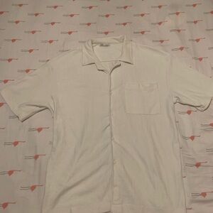 Zara Off-White Textured shirt